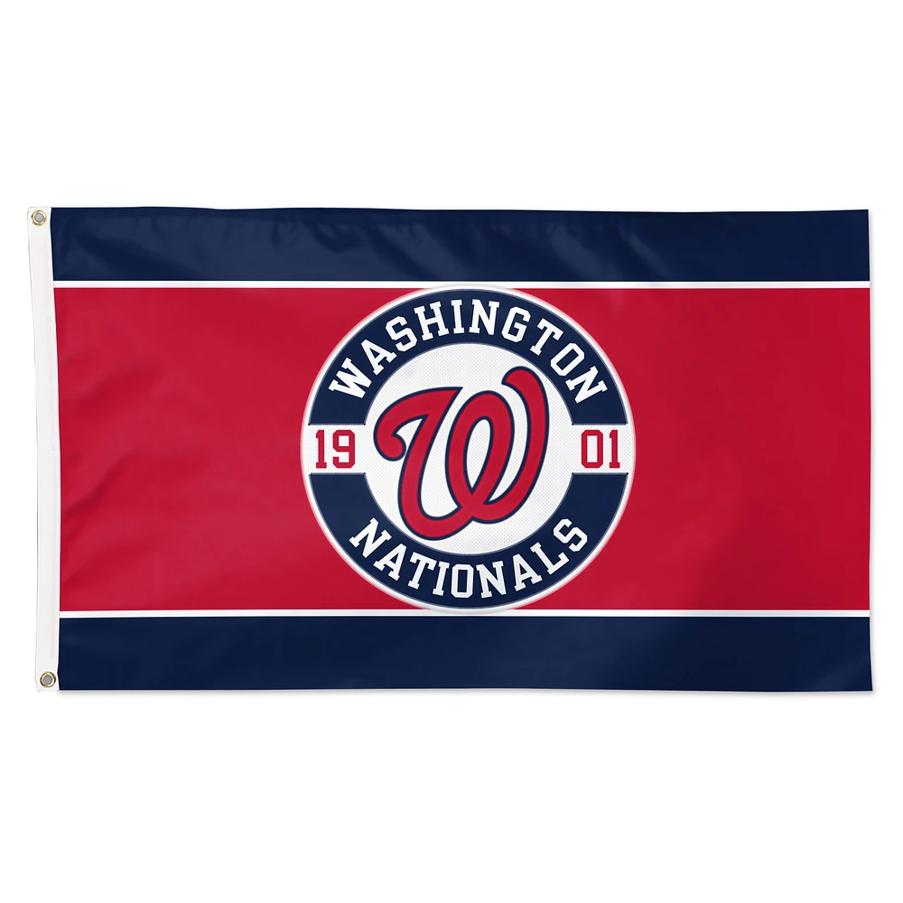 WinCraft Washington Nationals 3' x 5' Applique Flag
