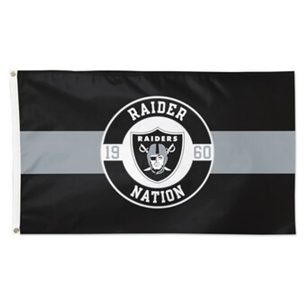 WinCraft Las Vegas Raiders 3' x 5' Applique Flag