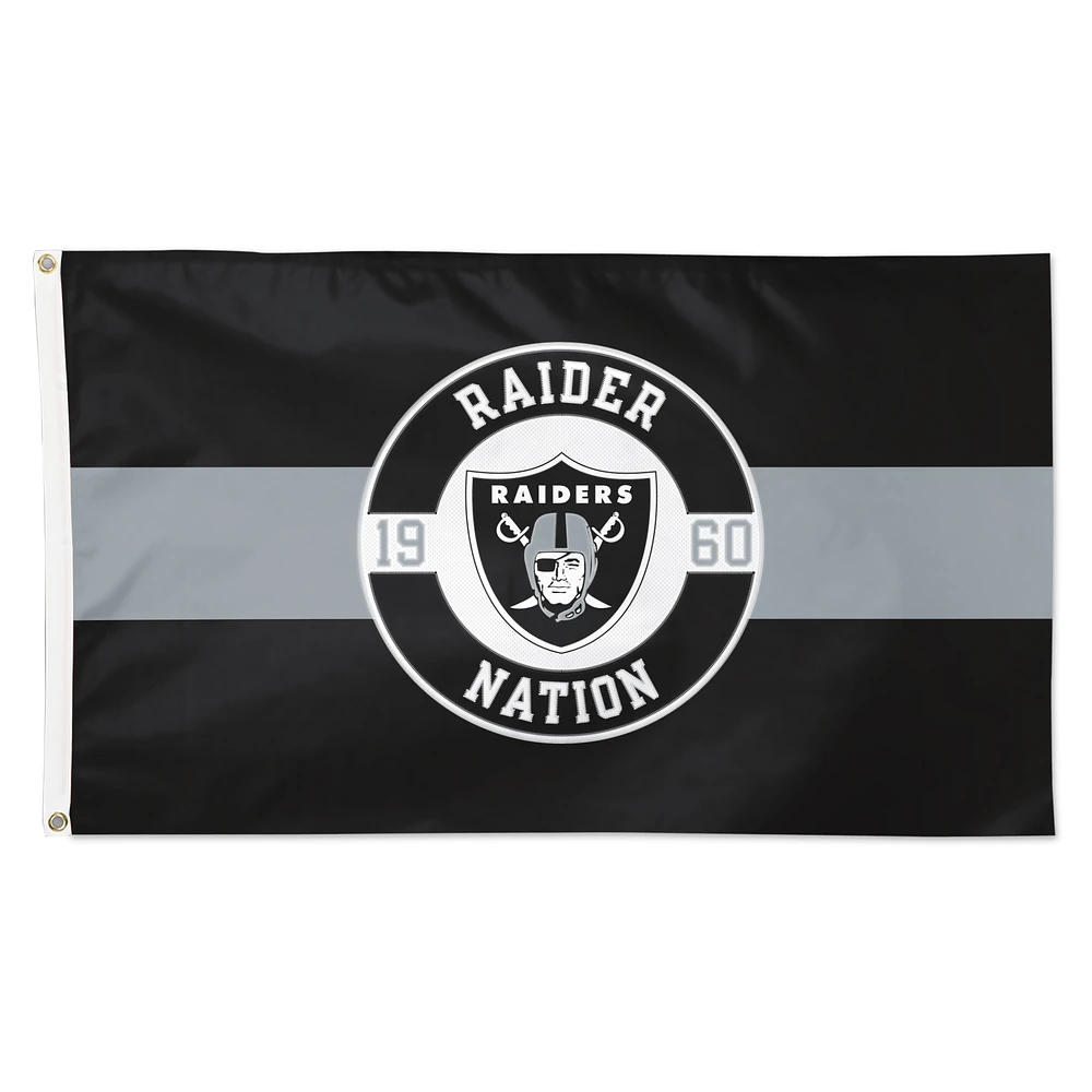 WinCraft Las Vegas Raiders 3' x 5' Applique Flag