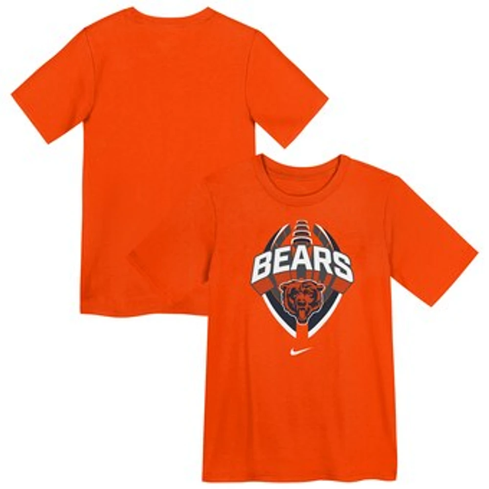 Preschool Nike Orange Chicago Bears Icon Legend Performance T-Shirt