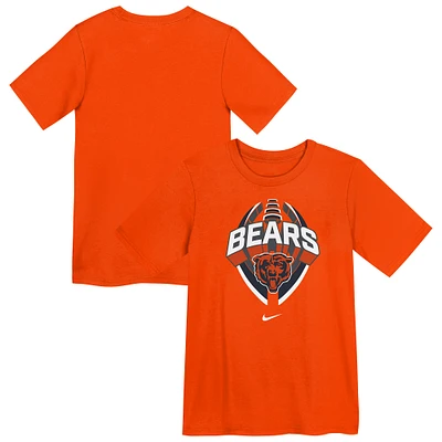 Preschool Nike Orange Chicago Bears Icon Legend Performance T-Shirt