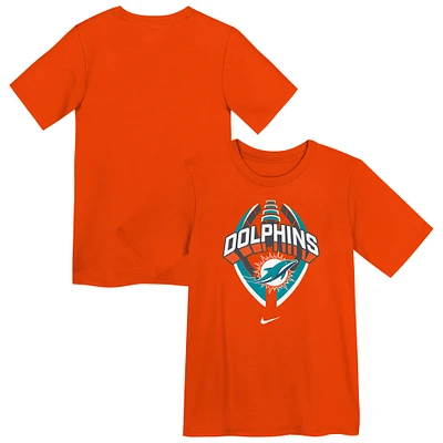 Preschool Nike Orange Miami Dolphins Icon Legend Performance T-Shirt