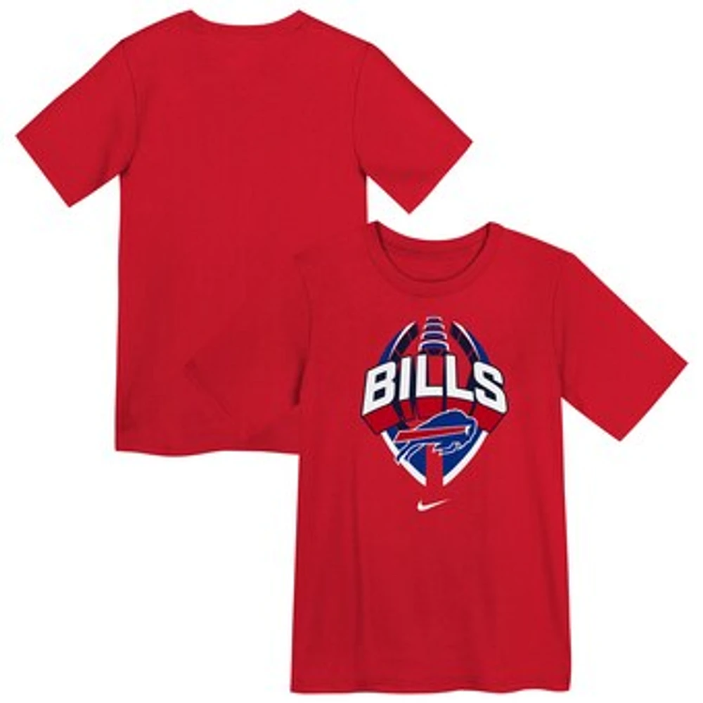 Preschool Nike Red Buffalo Bills Icon Legend Performance T-Shirt