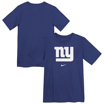 Preschool Nike Royal New York Giants Primary Logo Legend Performance T-Shirt
