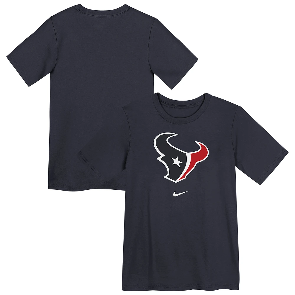 Preschool Nike Navy Houston Texans Primary Logo Legend Performance T-Shirt