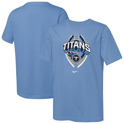 Youth Nike Light Blue Tennessee Titans Icon Legend T-Shirt