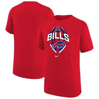Youth Nike Red Buffalo Bills Icon Legend T-Shirt