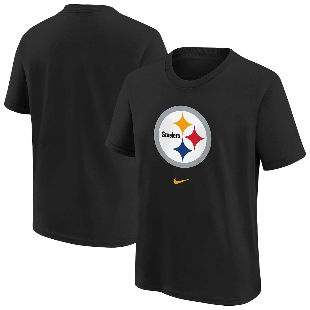 Youth Nike Black Pittsburgh Steelers Primary Logo Legend T-Shirt