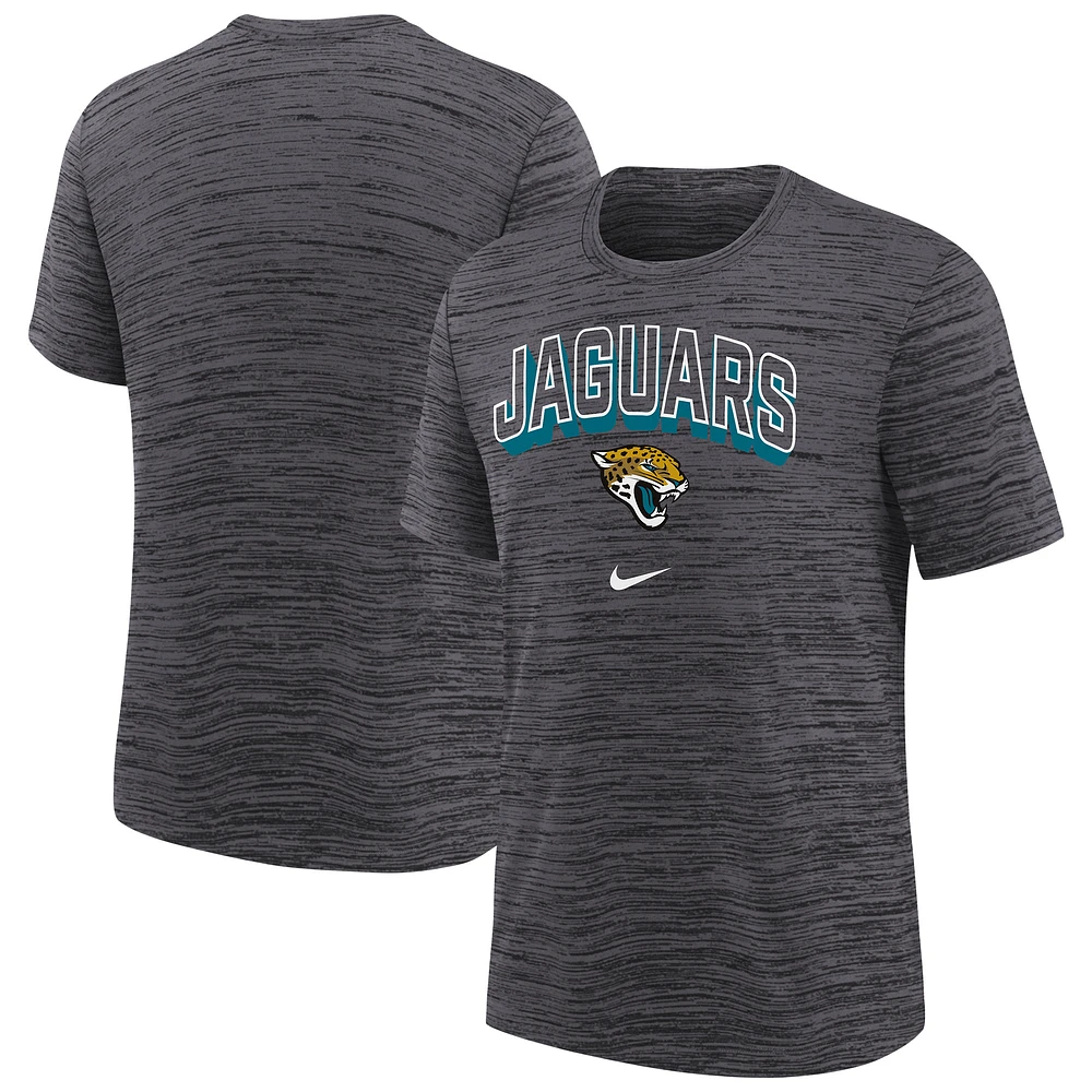 Youth Nike Black Jacksonville Jaguars Sideline Velocity Performance T-Shirt