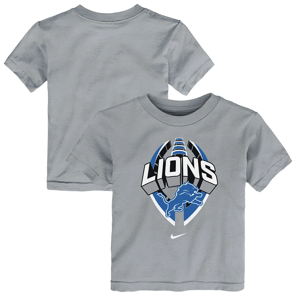 Toddler Nike Gray Detroit Lions Icon Legend T-Shirt