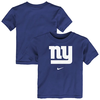 Toddler Nike Royal New York Giants Primary Logo Legend Performance T-Shirt