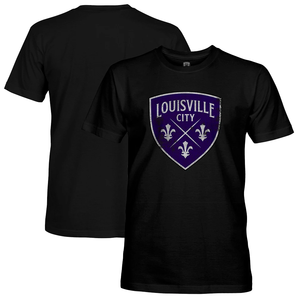 Men's 1863FC Black Louisville City FC Color Badge T-Shirt