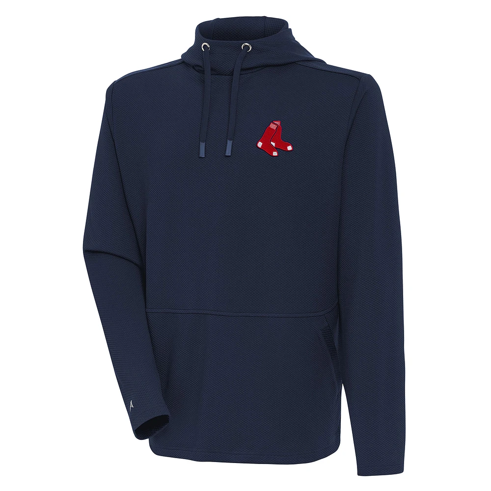 Men's Antigua Navy Boston Red Sox Pullover Hoodie
