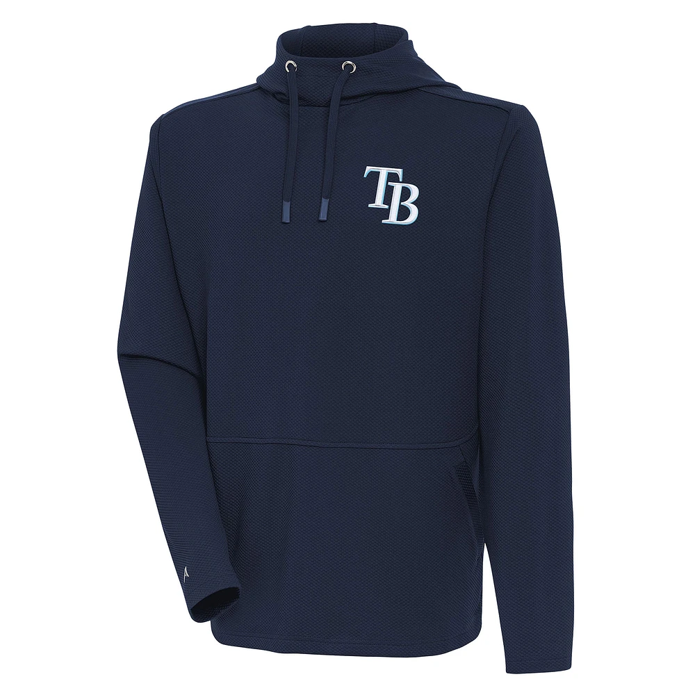 Men's Antigua Navy Tampa Bay Rays Pullover Hoodie