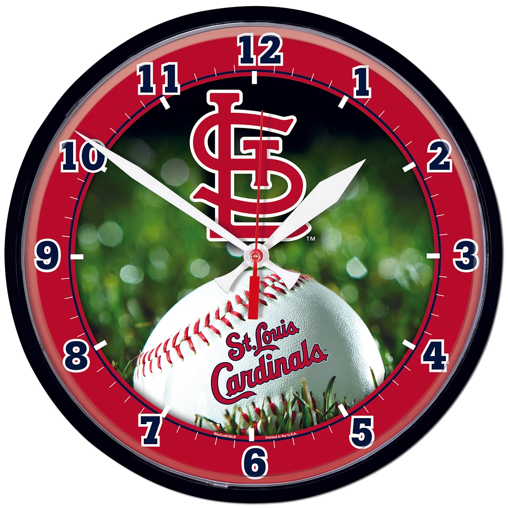 WinCraft St. Louis Cardinals 12.75" Round Wall Clock