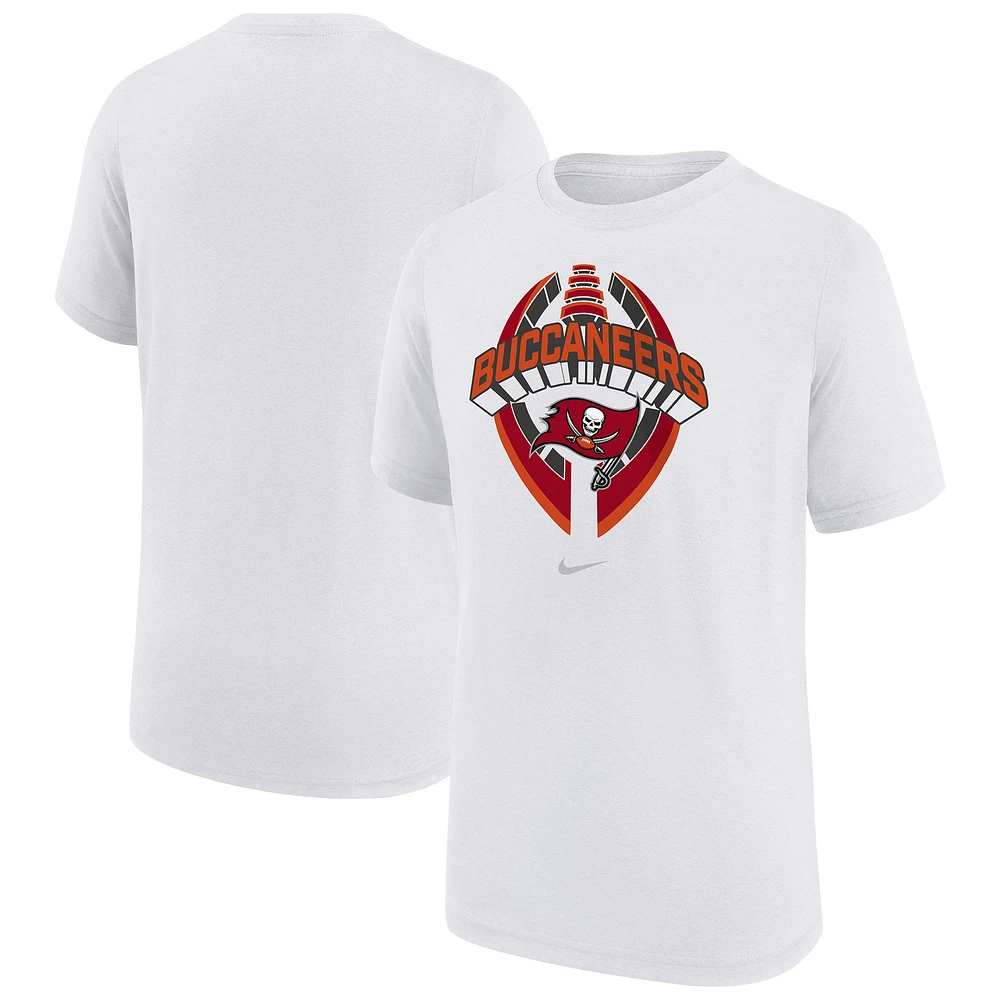 Youth Nike White Tampa Bay Buccaneers Icon Legend T-Shirt