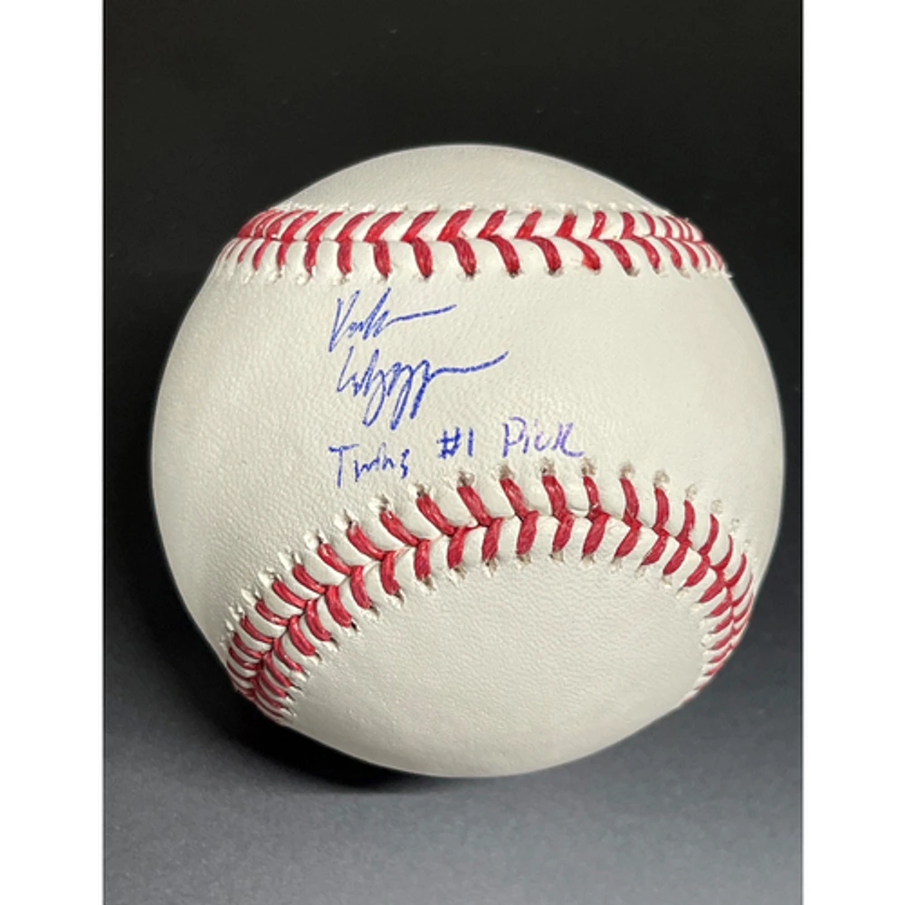 Kaelen Culpepper Minnesota Twins Autographed Baseball with "Twins #1 Pick" Inscription