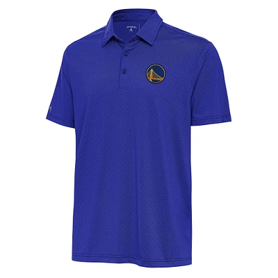 Men's Antigua Royal Golden State Warriors Whirl Polo