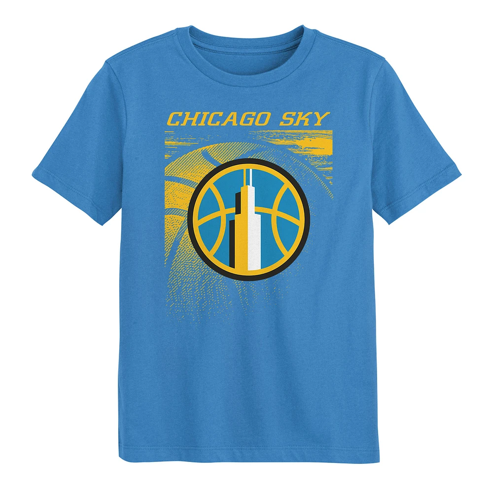 Preschool Sky Blue Chicago Big Ball T-Shirt