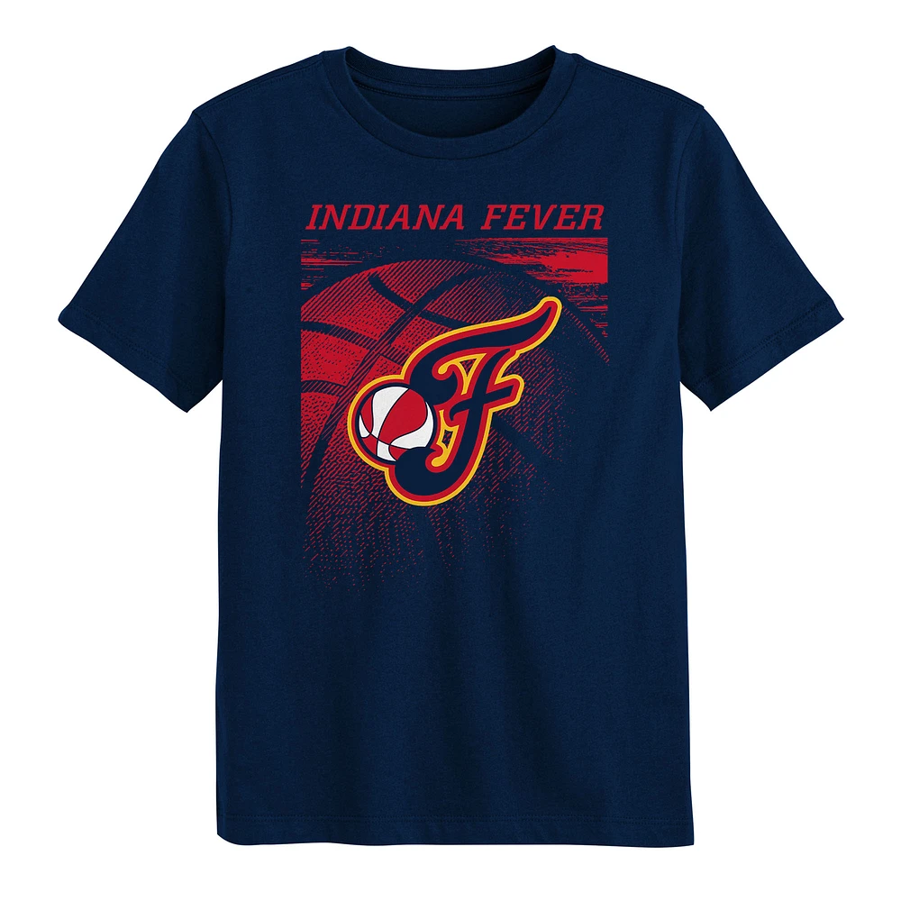 Preschool Navy Indiana Fever Big Ball T-Shirt