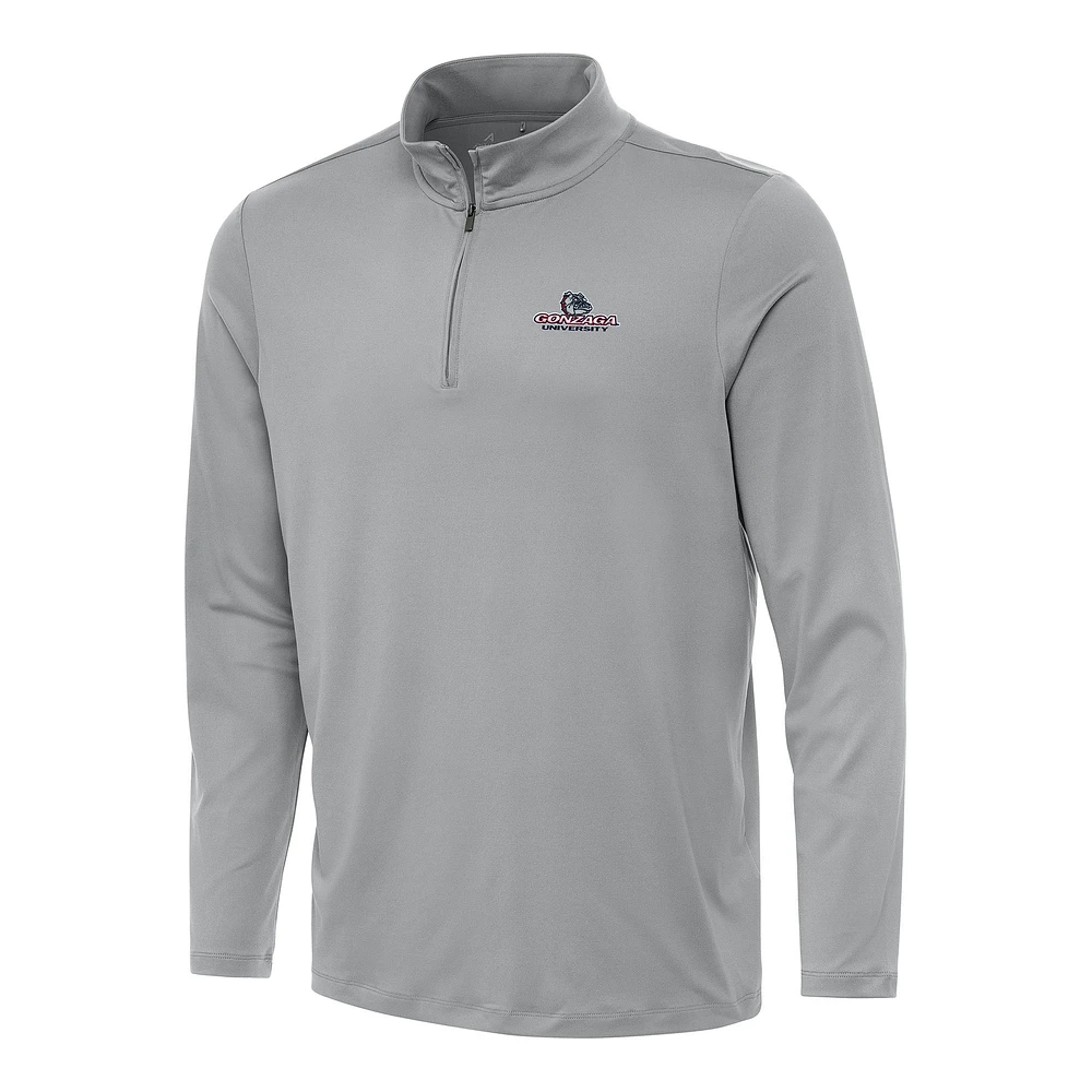 Men's Antigua Gonzaga Bulldogs Reprocess Quarter-Zip Top