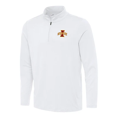 Men's Antigua Iowa State Cyclones Reprocess Quarter-Zip Top