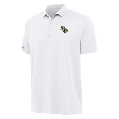 Men's Antigua White UCF Knights Reprocess Polo