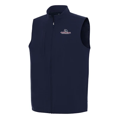 Men's Antigua Navy Gonzaga Bulldogs Regard Full-Zip Vest
