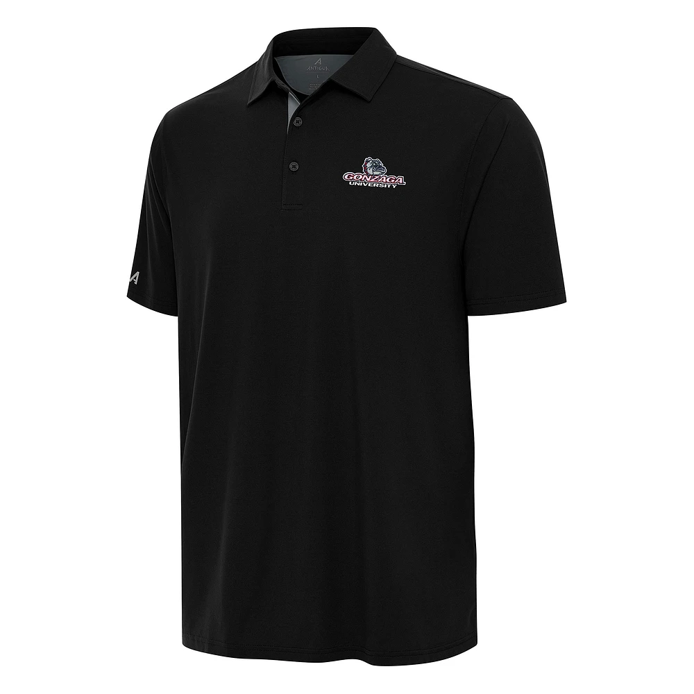 Men's Antigua /Gray Gonzaga Bulldogs Era Polo