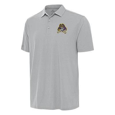 Men's Antigua Gray ECU Pirates Era Polo