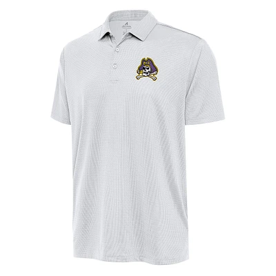 Men's Antigua White ECU Pirates Ellipse Polo
