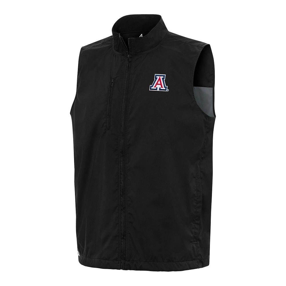 Men's Antigua Arizona Wildcats Brisk Full-Zip Vest