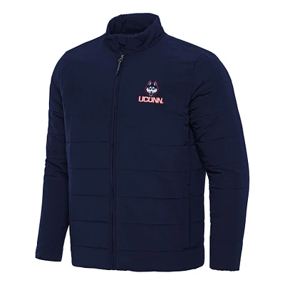 Men's Antigua Navy UConn Huskies Swelter Full-Zip Puffer Jacket