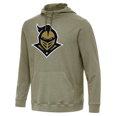 Men's Antigua Olive UCF Knights Cloud Pullover Hoodie