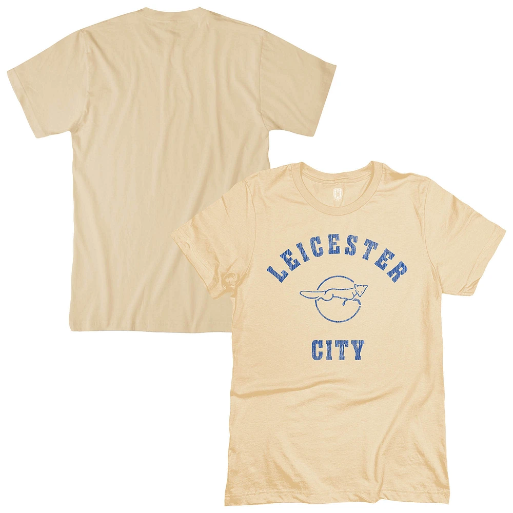 Men's 1863FC Tan Leicester City Team Arch T-Shirt