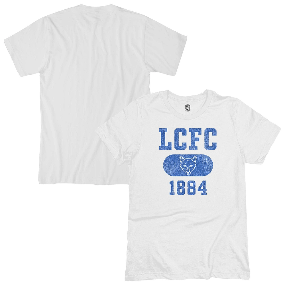 Men's 1863FC White Leicester City Bubble T-Shirt