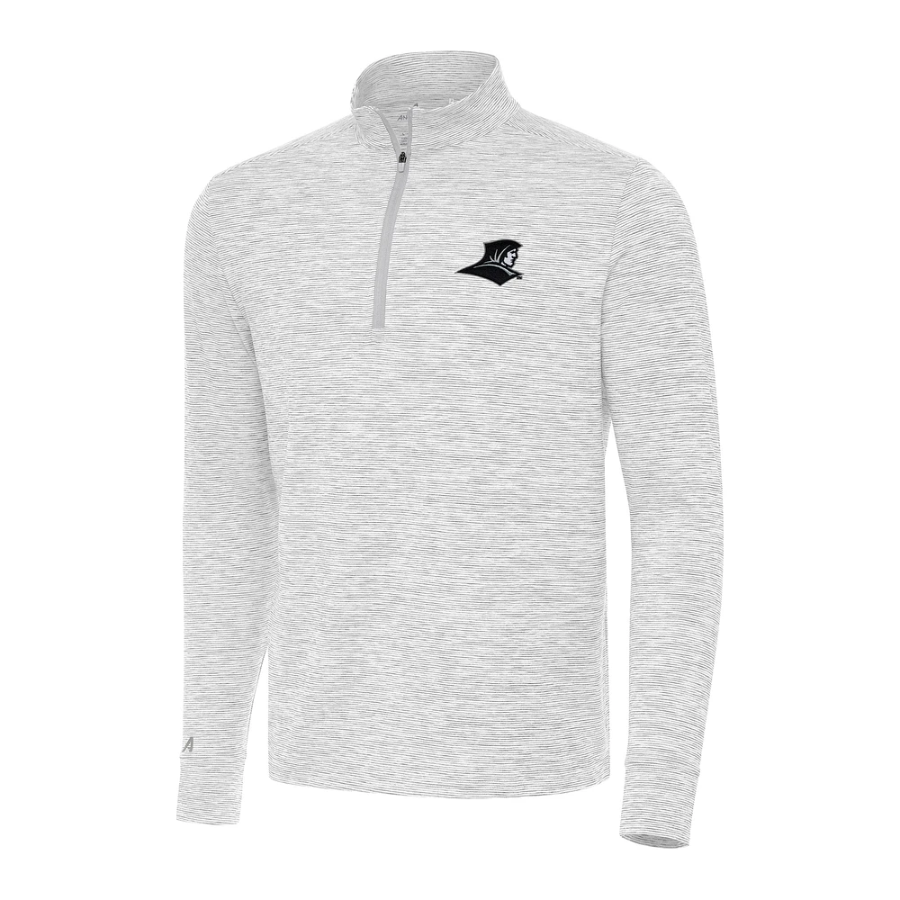 Men's Antigua Gray Providence Friars Cause Quarter-Zip Top