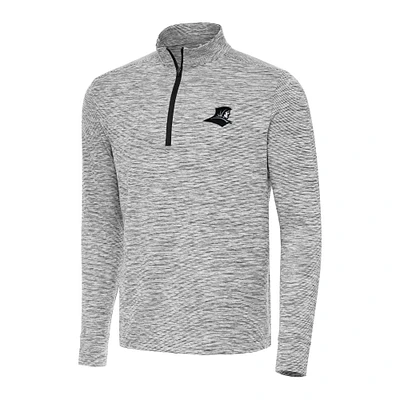 Men's Antigua Black Providence Friars Cause Quarter-Zip Top