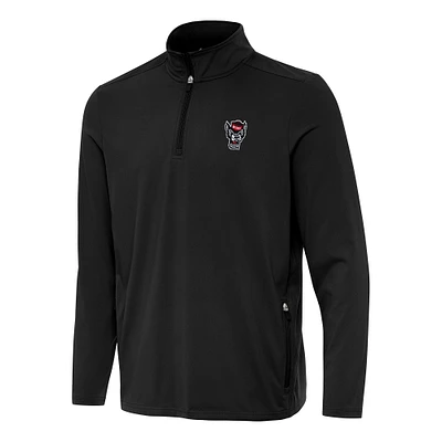 Men's Antigua NC State Wolfpack Perilous Quarter-Zip Sweatshirt