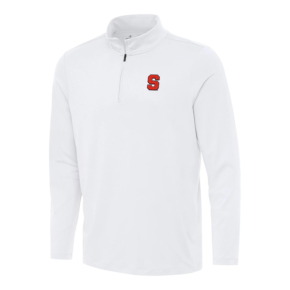 Men's Antigua Syracuse Orange Reprocess Quarter-Zip Top