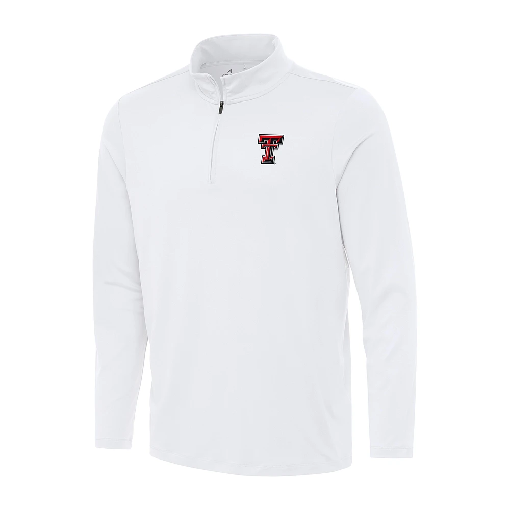 Men's Antigua Texas Tech Red Raiders Reprocess Quarter-Zip Top