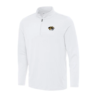 Men's Antigua Missouri Tigers Reprocess Quarter-Zip Top