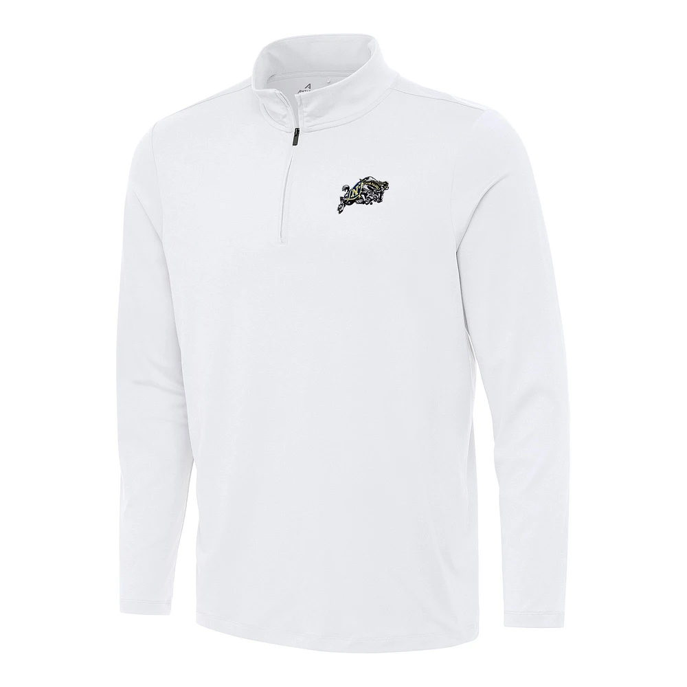 Men's Antigua Navy Midshipmen Reprocess Quarter-Zip Top