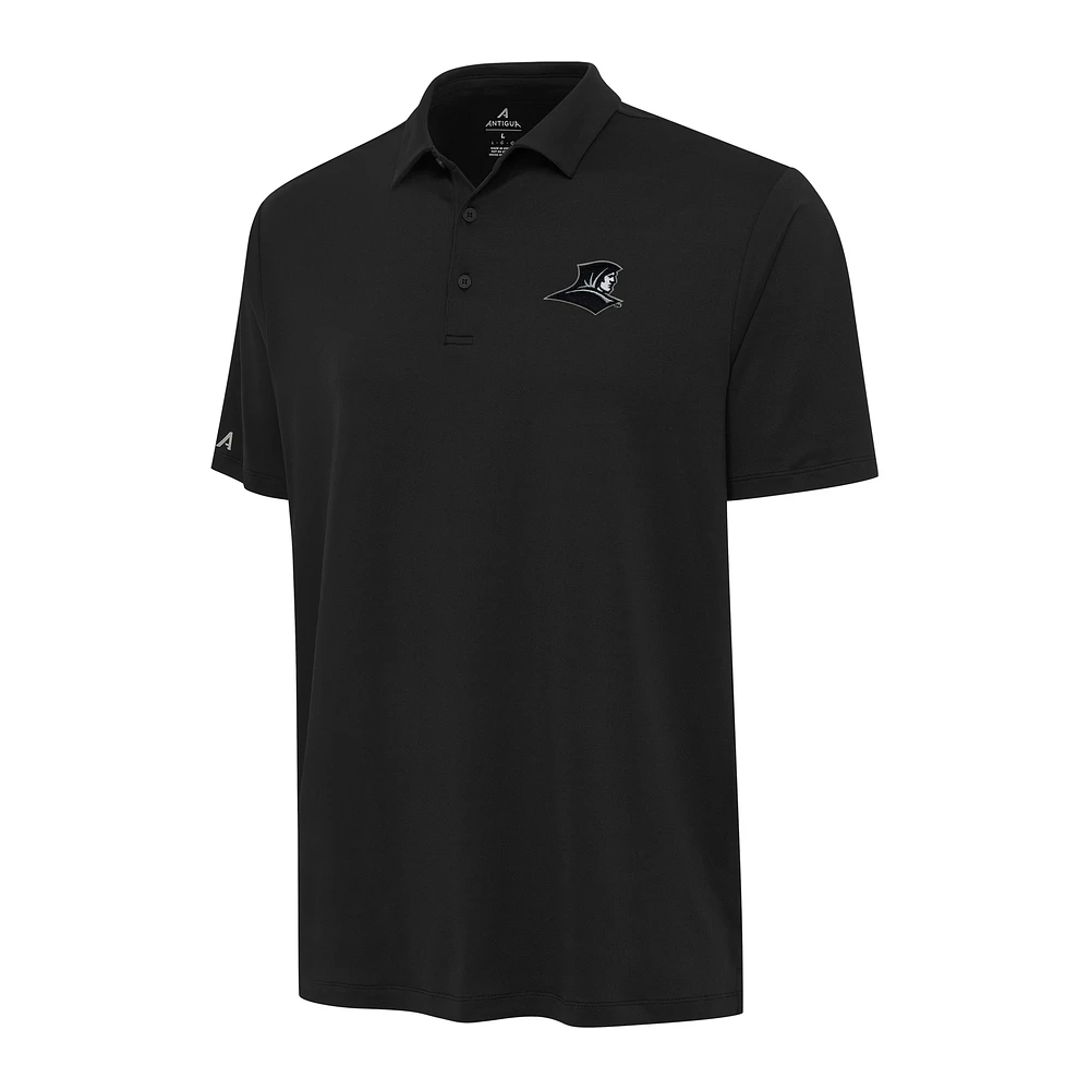 Men's Antigua Black Providence Friars Reprocess Polo