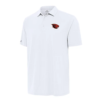 Men's Antigua White Oregon State Beavers Era Polo