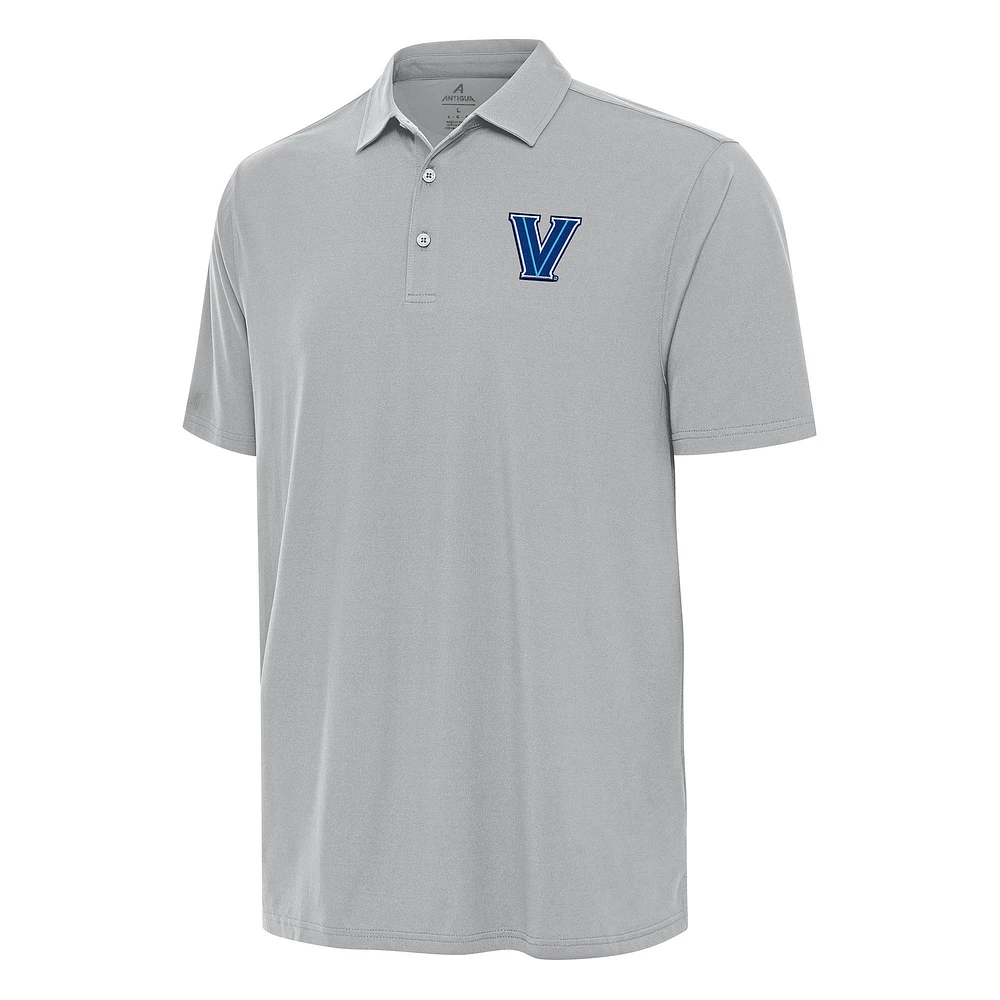 Men's Antigua Gray Villanova Wildcats Era Polo