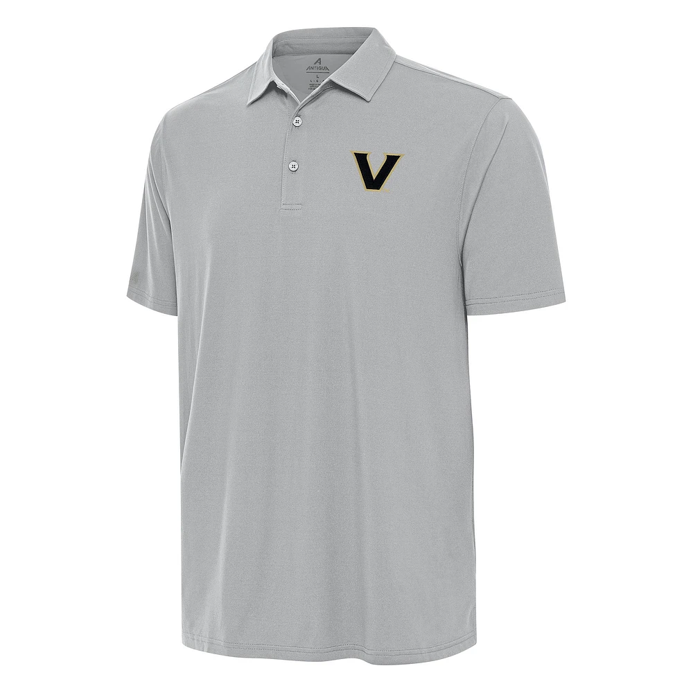 Men's Antigua Gray Vanderbilt Commodores Era Polo