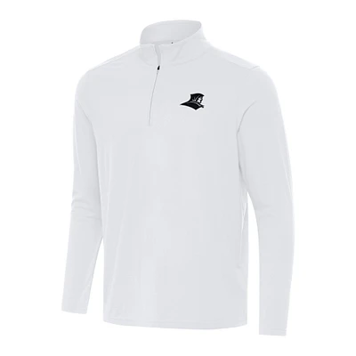 Men's Antigua White Providence Friars Intent Quarter-Zip Top