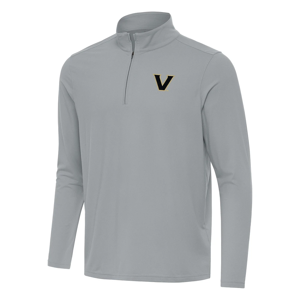 Men's Antigua Vanderbilt Commodores Intent Quarter-Zip Top