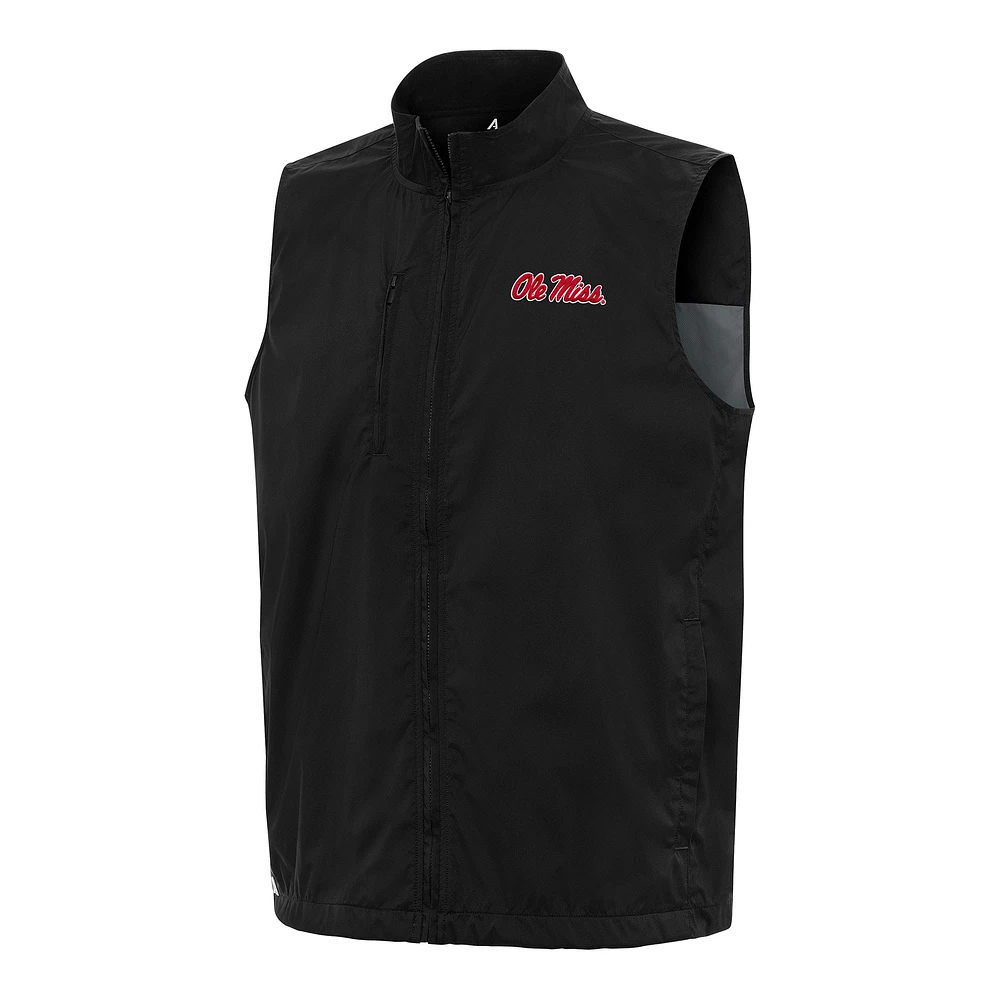 Men's Antigua Ole Miss Rebels Brisk Full-Zip Vest